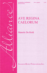 Ave Regina Caelorum SSA choral sheet music cover